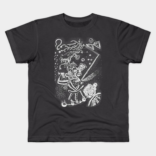 S64: squid, armor and various miscellanea Kids T-Shirt by dy9wah